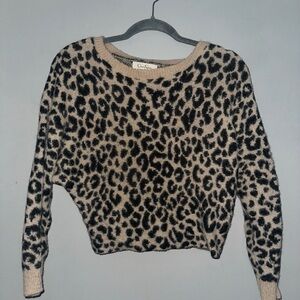 Leopard Print Sweater